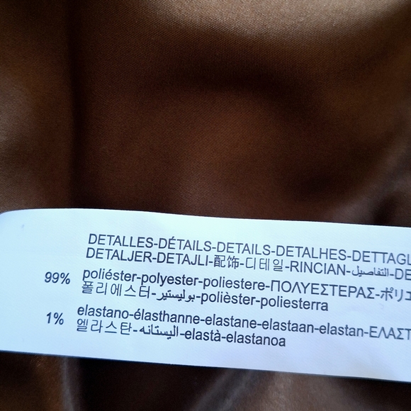 Zara Boys Black Faux Leather Sleeves Bomber Jacket Sz 10 Org $45 - Picture 10 of 11